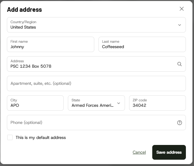 shipping tobacco to apo address Kadena APO/FPO/DPO Shipping: Military Address Guide